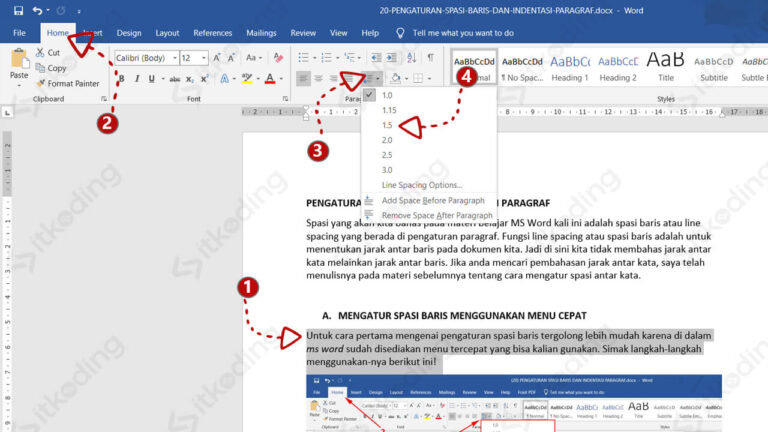 7 Rahasia Cara Cepat Mengubah Spasi pada Word yang Jarang Diketahui Pekerja Profesional 7 Rahasia Cara Cepat Mengubah Spasi pada Word yang Jarang Diketahui Pekerja Profesional