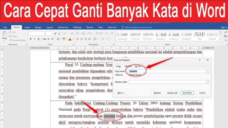 7 Rahasia cara cepat mengubah kata kata di word yang wajib diketahui mahasiswa tahun 2026