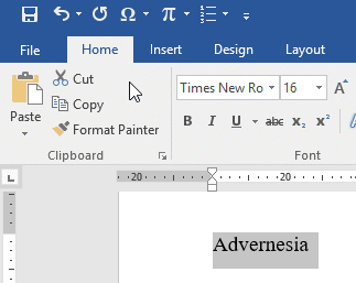 Cara Copy Paste Cut Paste dan Menentukan Format Clipboard di Word Cara Copy Paste Cut Paste dan Menentukan Format Clipboard di Word