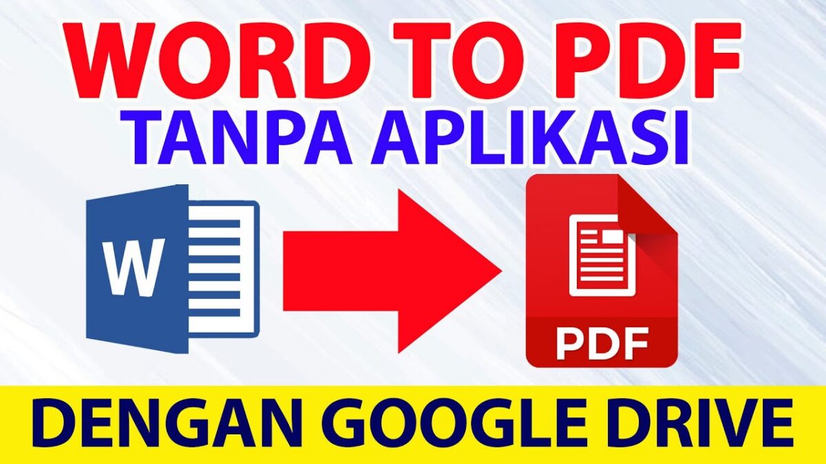 Cara Convert Word ke PDF Tanpa Aplikasi 2026 Update Cepat Cara Convert Word ke PDF Tanpa Aplikasi 2026 Update Cepat