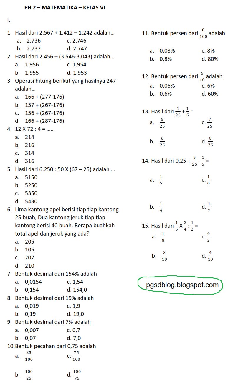 Contoh Soal Matematika Kelas 4 Semester 1 Kurikulum Merdeka Sekolapedia Contoh Soal Matematika Kelas 4 Semester 1 Kurikulum Merdeka Sekolapedia