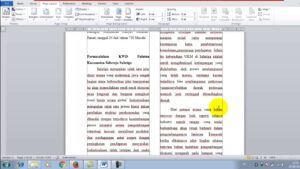 Cara Membuat Dokumen Dua Kolom di Word Ini Langkah Praktisnya