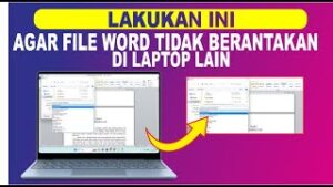 US Cara Agar Word Tidak Berantakan Di Laptop Lain Guru Muda Mp3 Mp4