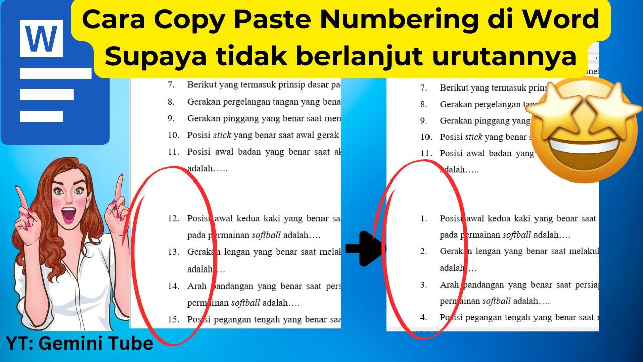 Trik Copy Paste Numbering di Word Tanpa Melanjutkan Nomor Tips dan Trik Copy Paste Numbering di Word Tanpa Melanjutkan Nomor Tips dan