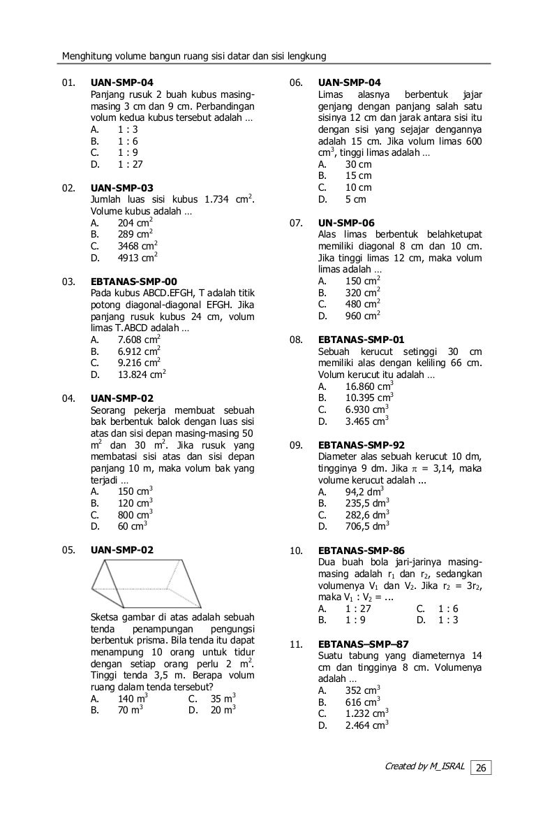 7 Rahasia Bank Soal Matematika Kelas 8 SMP Semester 1 yang Sering Membuat Siswa Terkejut di Tahun 2026