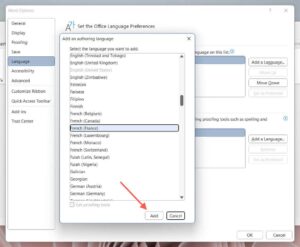 ว ธ เปล ยนภาษาใน Microsoft Word