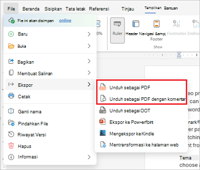 Cara Supaya MS Word Dapat Mengubah Jadi PDF Tanpa Ribet dan Hasilnya Rapi Cara Supaya MS Word Dapat Mengubah Jadi PDF Tanpa Ribet dan Hasilnya Rapi