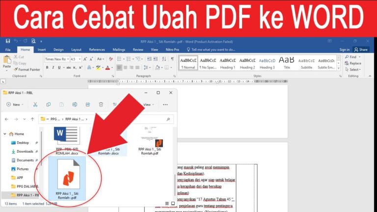 Cara Supaya Rumus Tidak Berubah dari PDF ke Word: 7 Trik Anti Berantakan yang Wajib Dicoba Cara Supaya Rumus Tidak Berubah dari PDF ke Word: 7 Trik Anti Berantakan yang Wajib Dicoba