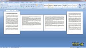 Cara Membuat Landscape di Word Hanya 1 Halaman dengan Mudah