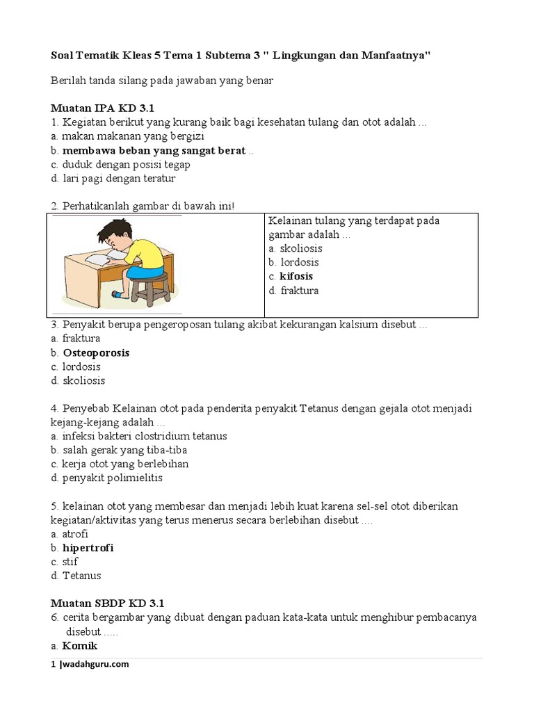 Terbukti 5 Strategi Menguasai kisi-kisi soal kelas 5 tema 1 subtema 3 Sebelum Ujian Terbukti 5 Strategi Menguasai kisi-kisi soal kelas 5 tema 1 subtema 3 Sebelum Ujian